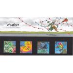 Great Britain 2001 Stamps Presentation Pack The Weather MNH